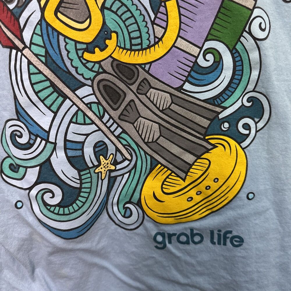 Atlanta FC Belize t shirt Med blue grab Life - Picture 10 of 11